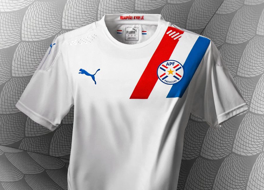 Paraguay 2020-21 Puma Away Shirt #ElSueñoQueNosUne #ElLegadoPerfecto #pumafootball