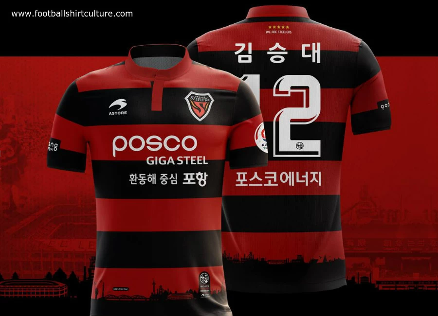 Pohang Steelers 2018 Astore Home Kit