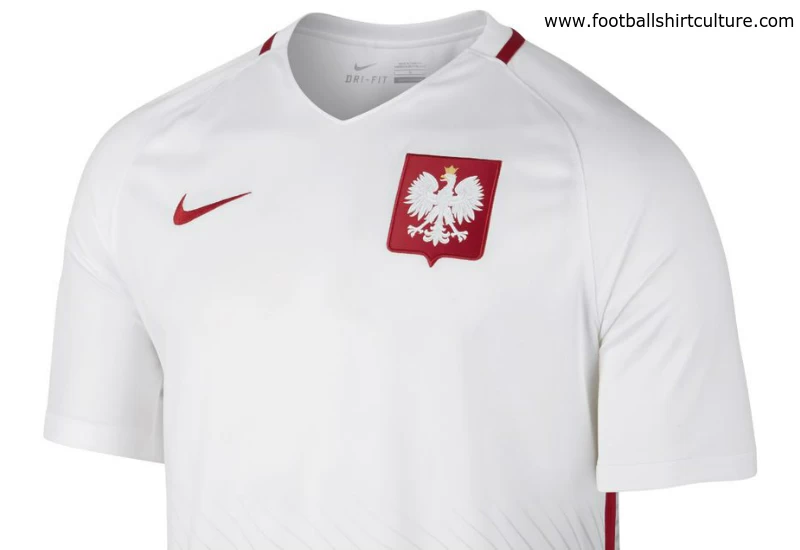 Poland Euro 2016 Nike Home Football Shirt