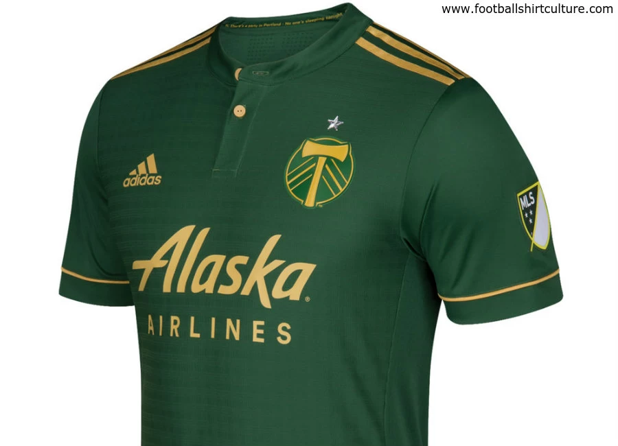 Portland Timbers 2017 Adidas Home Kit