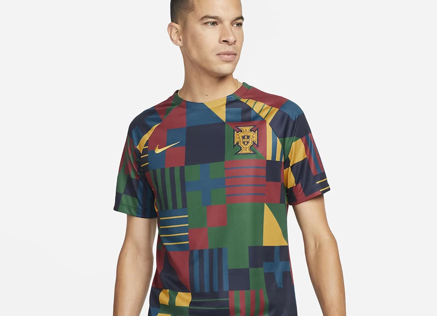 Portugal 2022 Nike Pre-Match Football Top