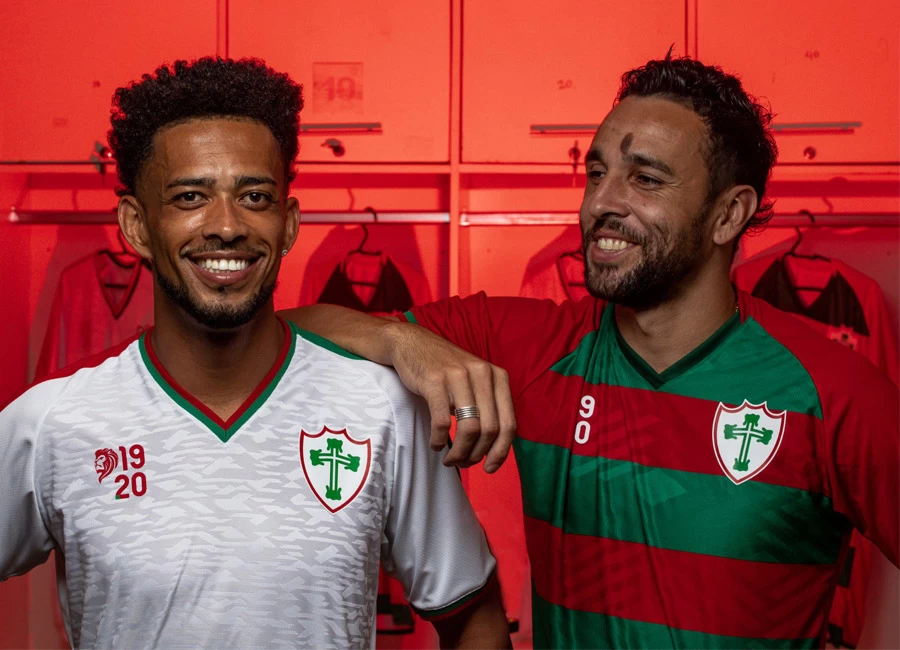 Portuguesa 2022 Home and Away Kits #SomosLusa #vamosLusa #portuguesa