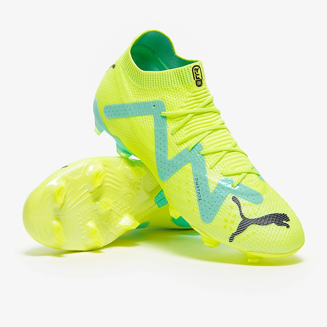 Puma Future Ultimate Pursuit FG/AG - Fast Yellow / Puma Black / Electric Peppermint