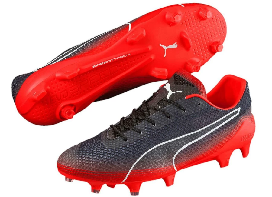 Puma evoSPEED SL Fresh FG - Red Blast / White / Black