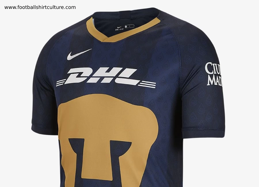 Pumas UNAM 2019-20 Nike Away Kit #PumasUNAM #footballshirt #nikefootball