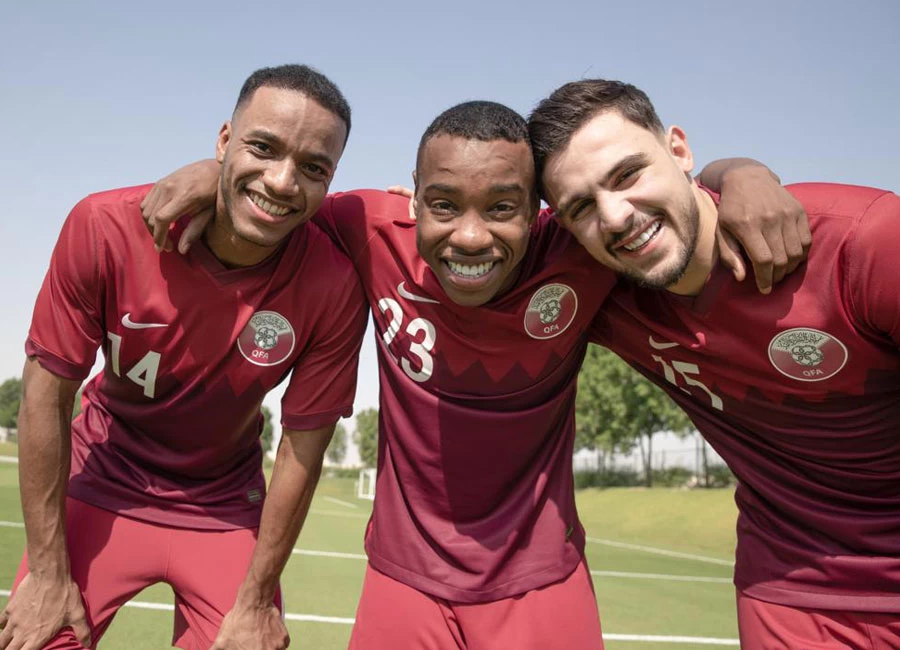 Qatar 2020-21 Nike Home Kit #qatar #QFA #QatarFootballAssociation #nikefootball