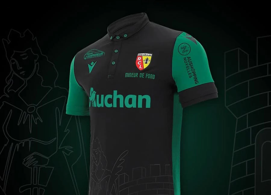 RC Lens 2020-21 Macron “Sainte-Barbe” Shirt #RCLens #SainteBarbe2020