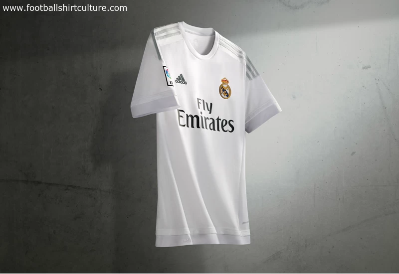 Real Madrid 15/16 Adidas Home Football Shirt