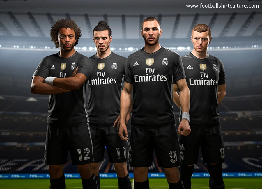 Real Madrid X Adidas X FIFA 18 Digital Fourth Kit