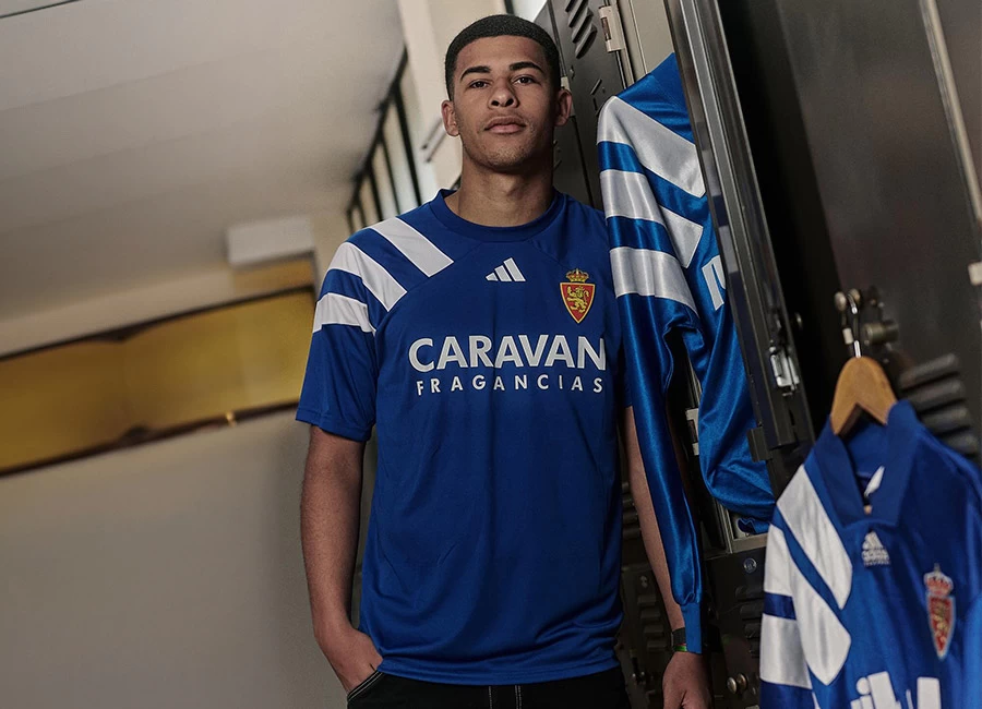 Real Zaragoza 2024 Adidas 90s Shirt