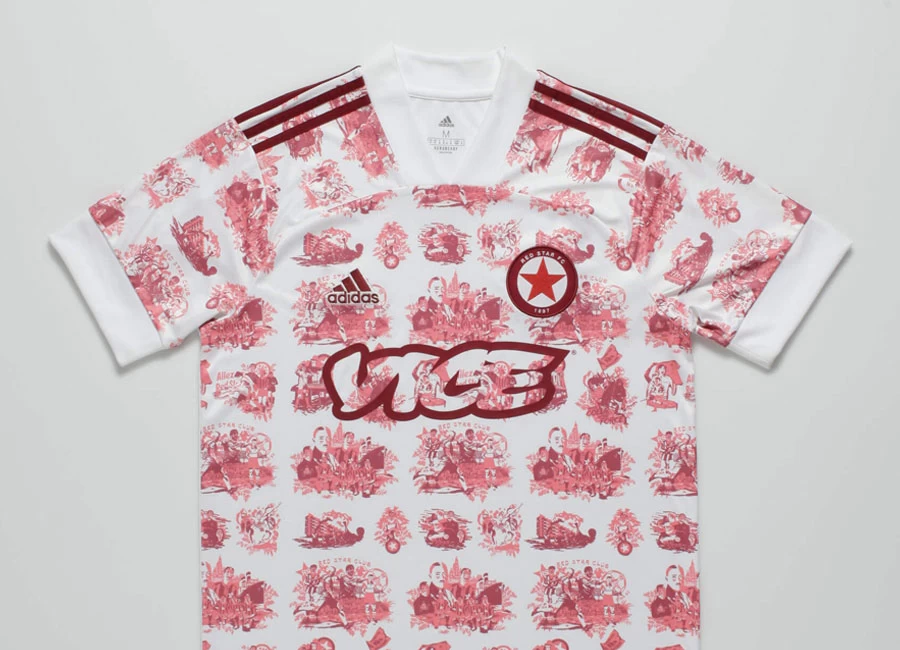 Red Star FC 2020-21 Adidas Away Kit #RedStarFC #AllezRedStarFC #NotreHistoireNotreMaillot #adidasfootball