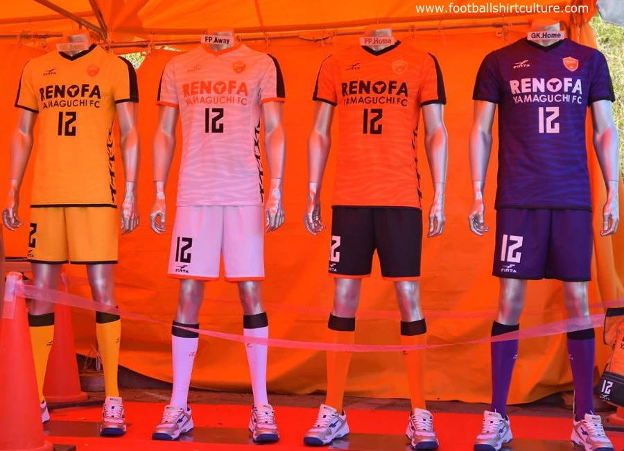 Renofa Yamaguchi 2018 Finta Football Kits