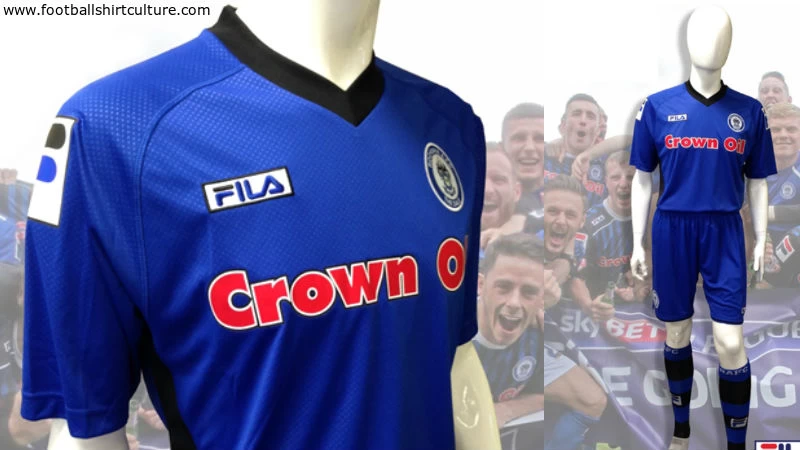 Rochdale 14/15 Fila Home Football Kit