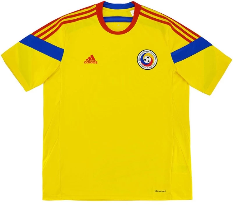 Romania 2014 adidas Home Football Kit