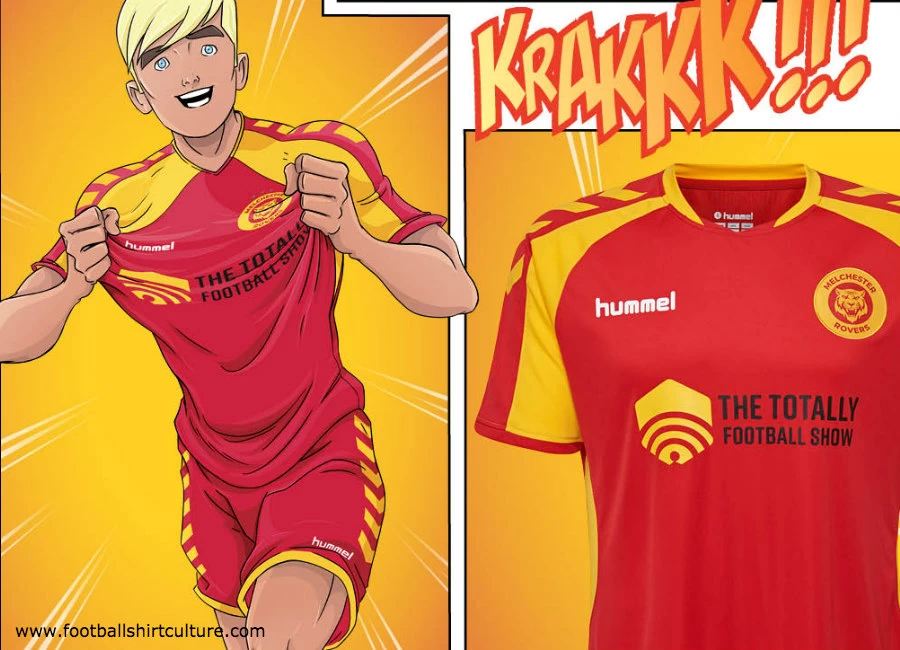 Roy of the Rovers 2018-19 Hummel Home Shirt