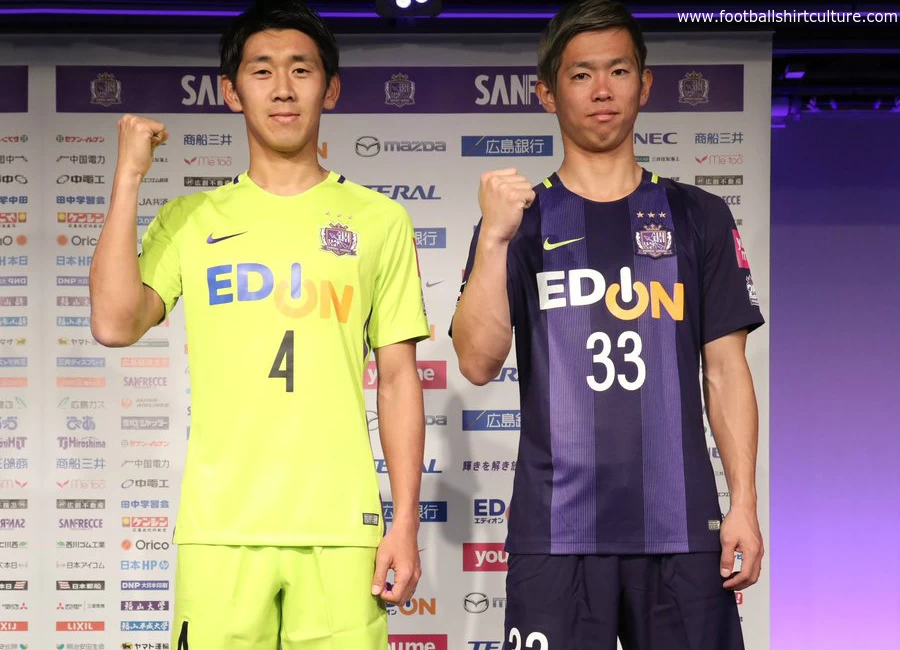 Sanfrecce Hiroshima 2017 Nike Home & Away Kits