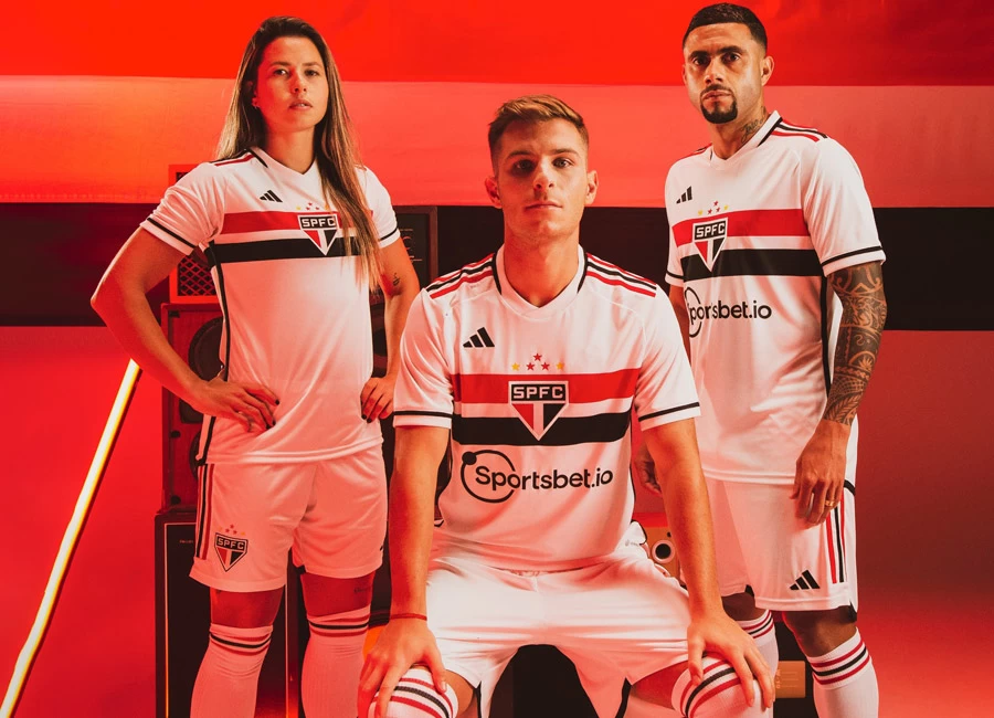 São Paulo 2023-24 Adidas Home Kit