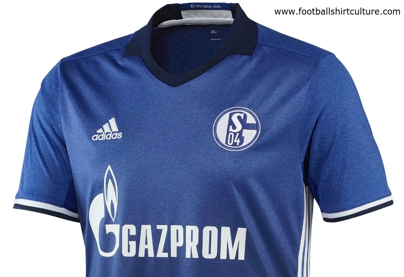 Schalke 04 Adidas 16/17 Home Football Shirt