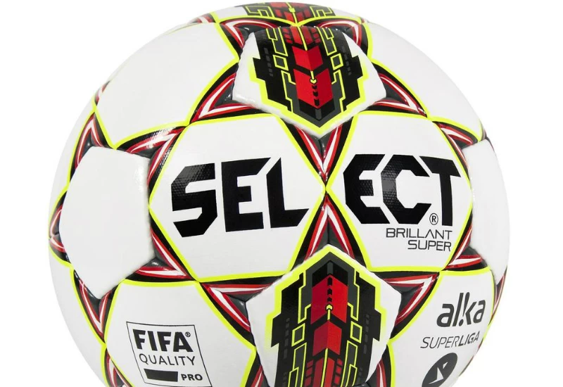 Select Football Brillant Super Alka Superliga - White / Red