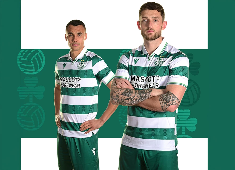 Shamrock Rovers 2025 Macron Home Kit