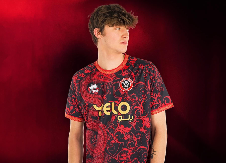 Sheffield United X Erreà 2025 Chinese New Year Warm-up Jersey