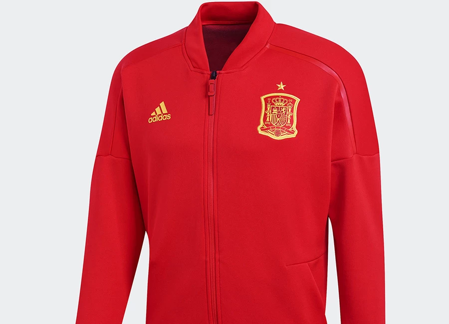 Spain 2018 Adidas Z.N.E. Jacket - Red