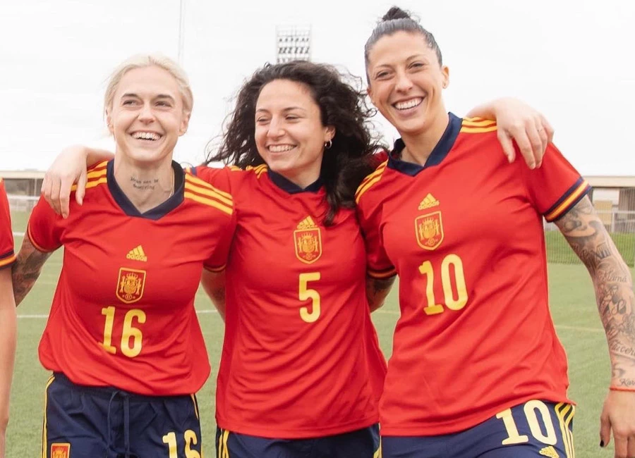 Spain Women’s EURO 2022 Adidas Home Kit