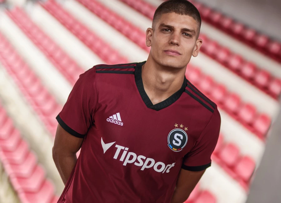 Sparta Prague 2022-23 Adidas Home Kit