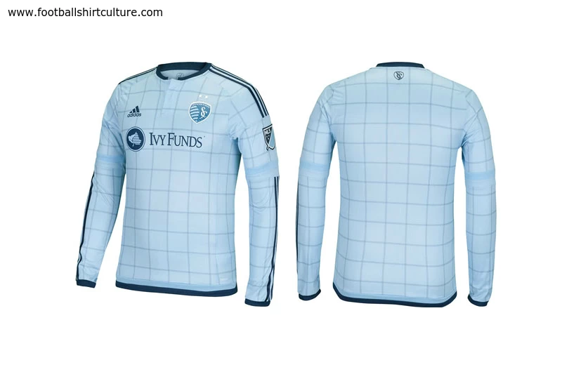 Sporting Kansas City 2015 Adidas Home Football Shirt