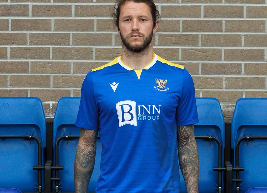 St Johnstone 2021-22 Macron Home Kit #SJFC #StJohnstonefc #macronsports