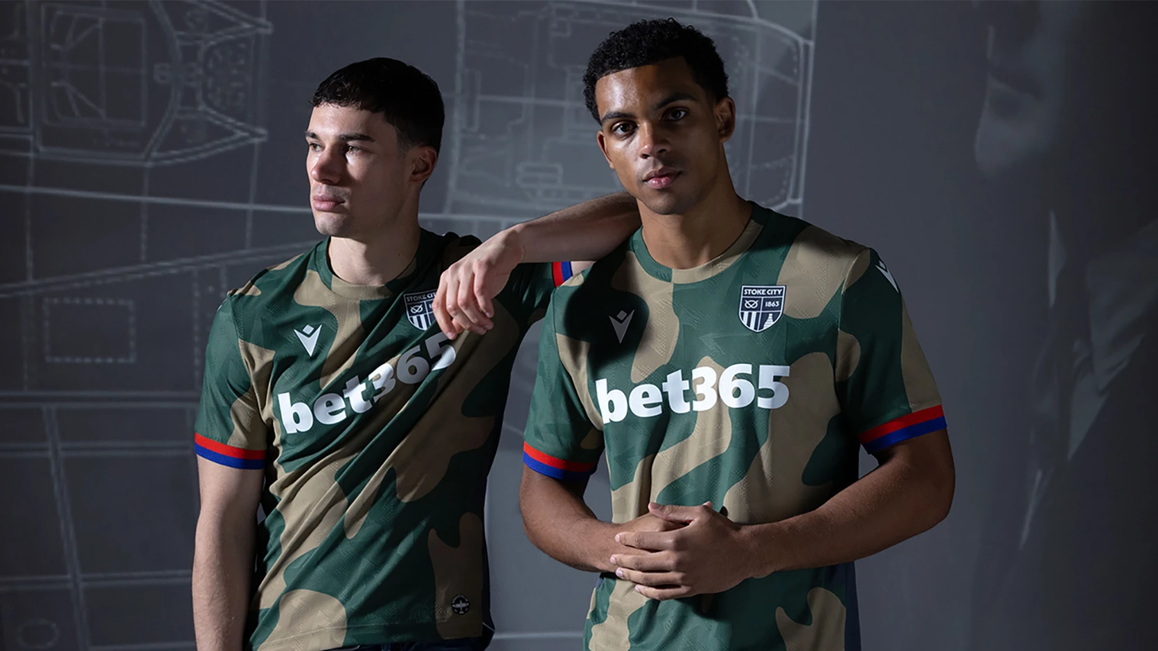 Stoke City 26/27 Macron Away Kit