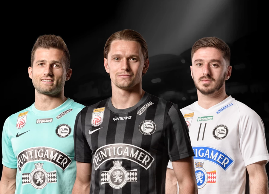 Sturm Graz 2021-22 Nike Home, Away and Third Kits