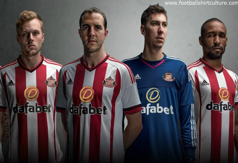 Sunderland 15/16 Adidas Home Football Shirt