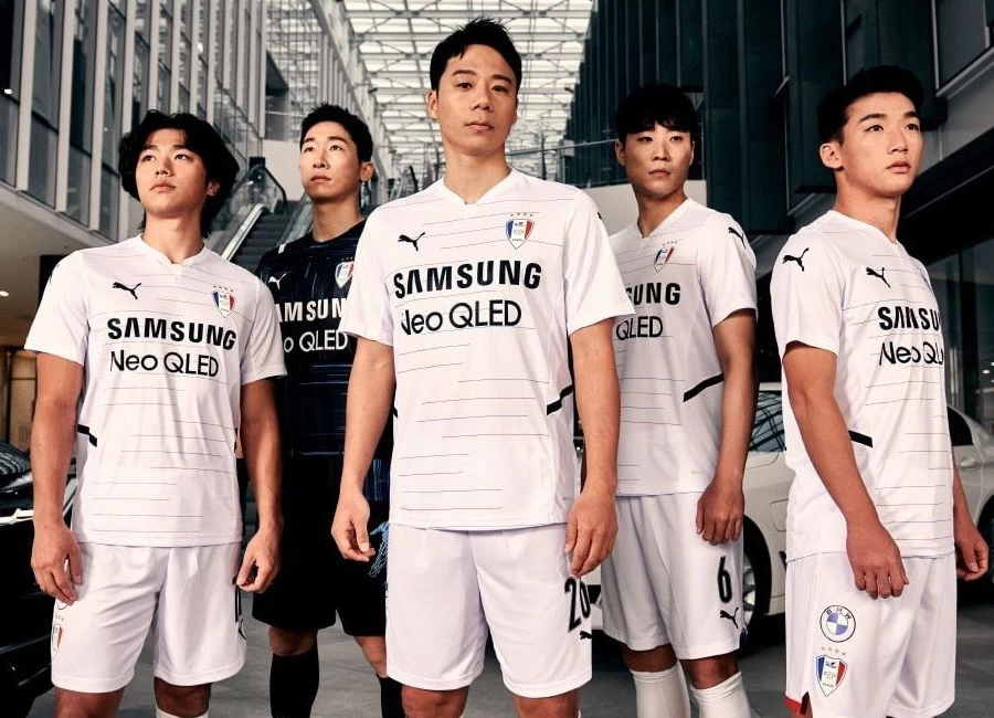 Suwon Samsung Bluewings 2021 Puma Away Kit #KLeague #SuwonSamsungBluewings