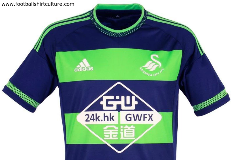 Swansea City 15/16 Adidas Away Football Shirt