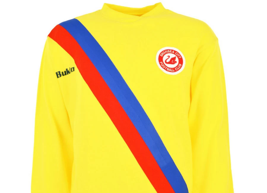 Swansea City 1978-79 Away Bukta Retro Shirt