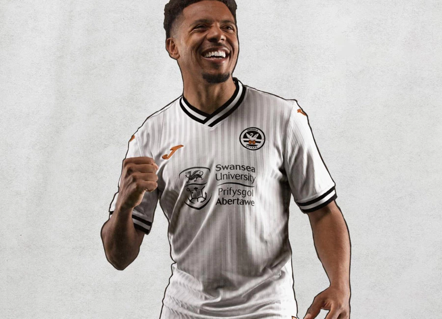 Swansea City 2021-22 Joma Home Kit