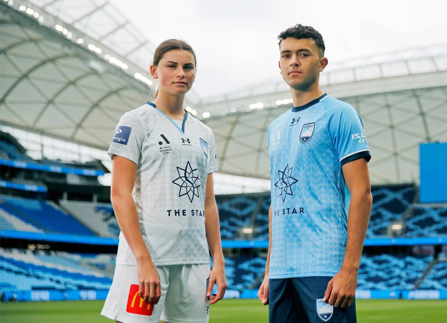 Sydney FC 2022-23 Under Armour Home and Away Kits