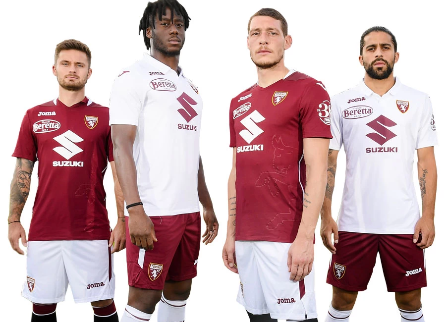 Torino 2020-21 Joma Home & Away Kits #Torino #Torinofc #jomasport