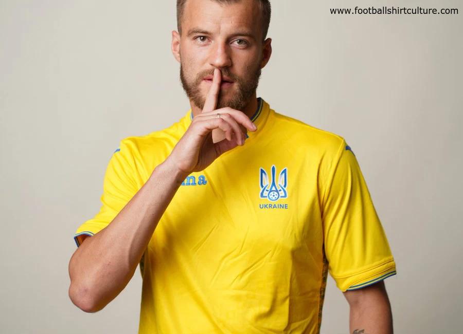 Ukraine 2018-19 Joma Home Kit