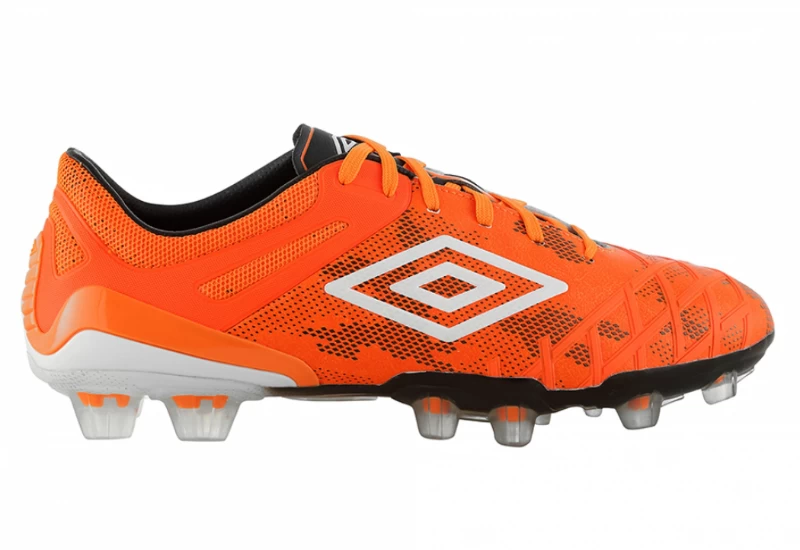 Umbro UX-2 Pro HG Football Boots - Shocking Orange / White / Black