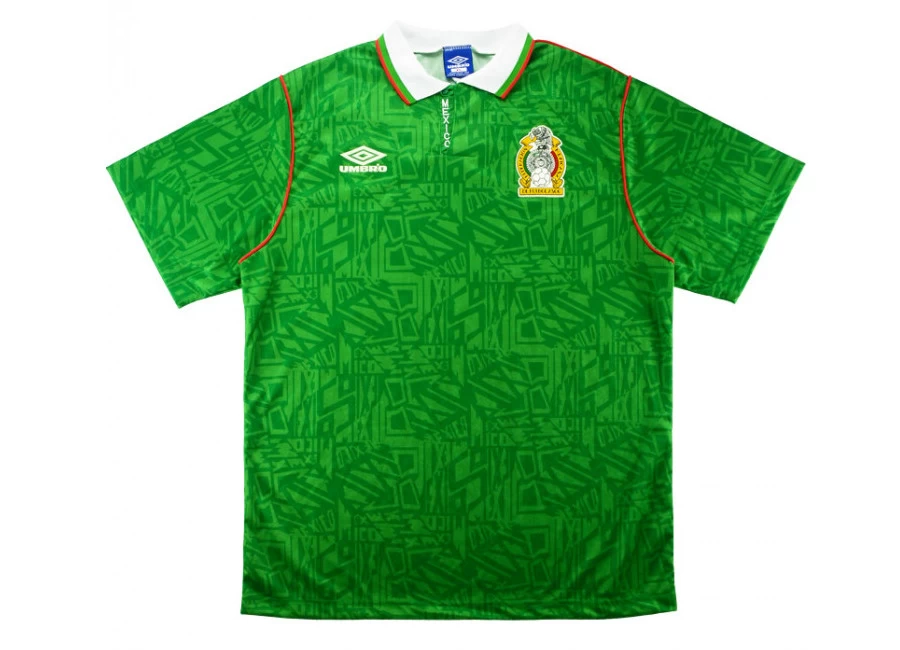 Umbro 1994 Mexico Match Issue Home Shirt #footballshirt #umbro #futbol