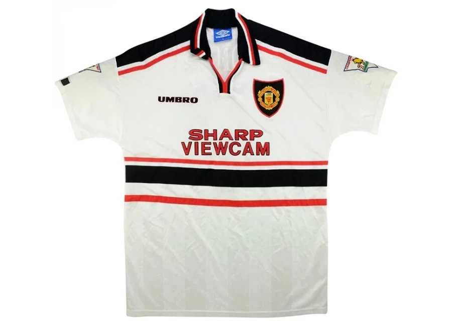 Umbro 1997-98 Manchester United Match Issue Away Shirt