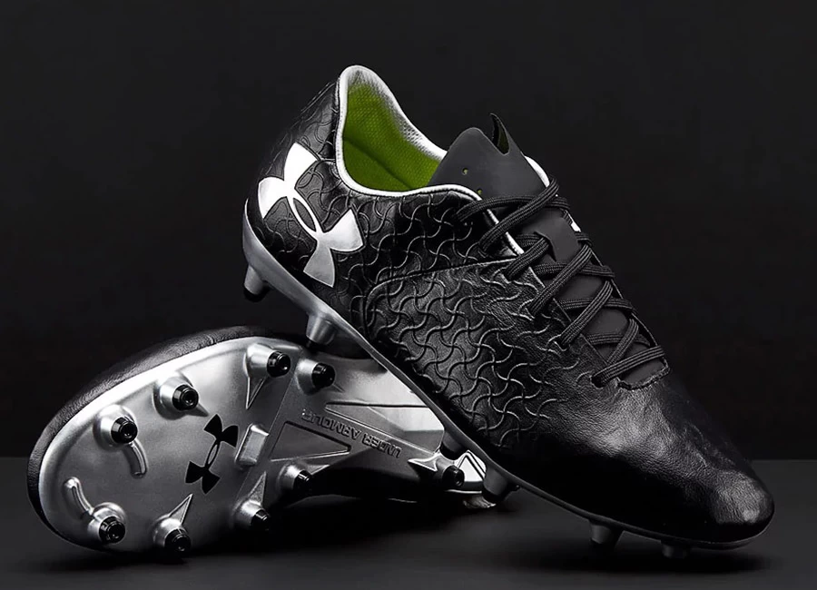 Under Armour Magnetico Premiere FG - Black / Metallic Silver