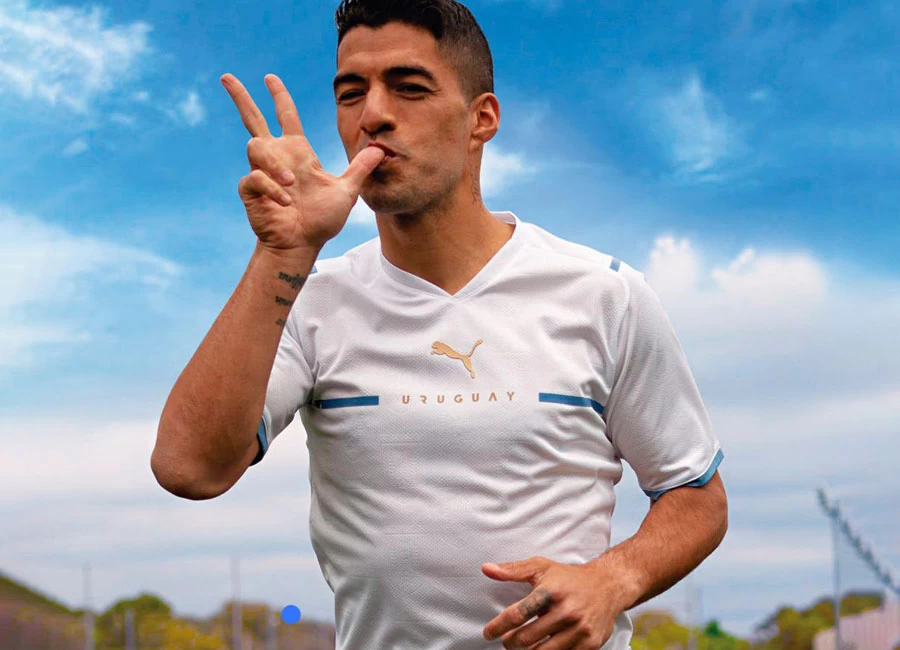 Uruguay 2021-22 Puma Away Shirt #SomosElFútbol #SomosAUF #Uruguay