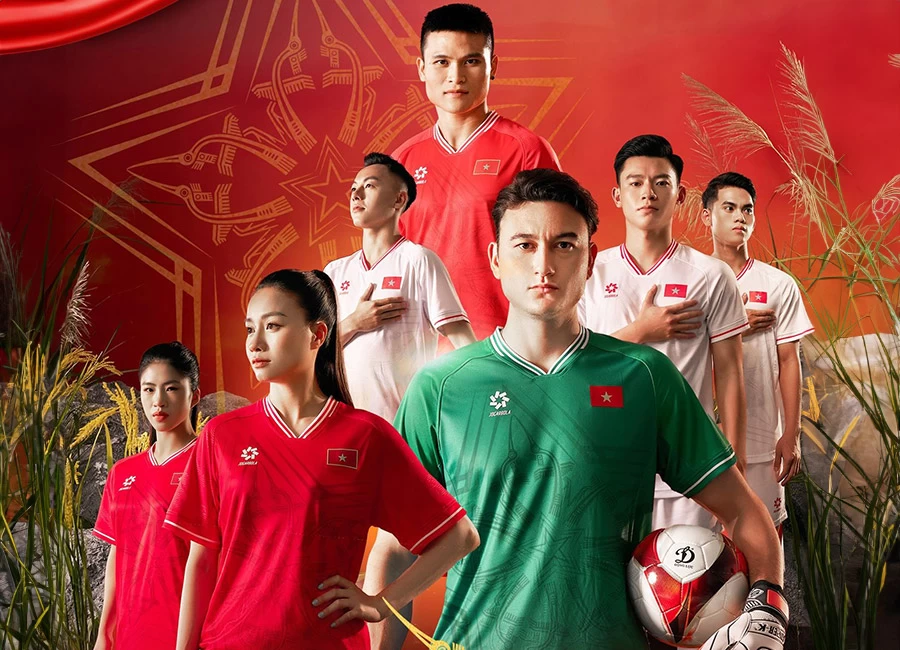 Vietnam 2024 Jogarbola Home and Away Kits