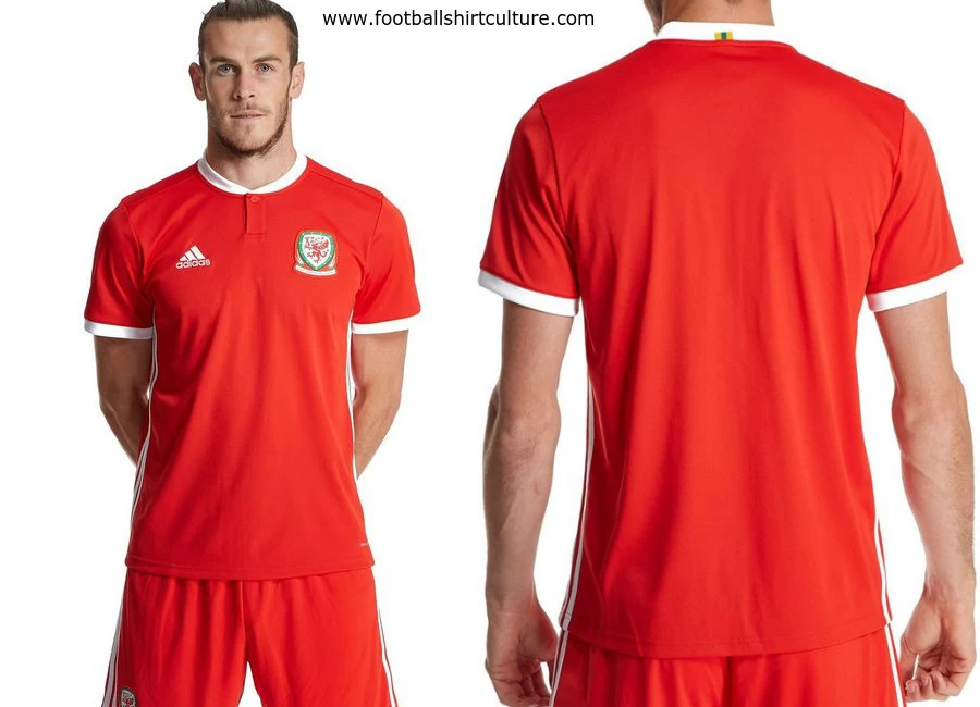 Wales 2018 Adidas Home Kit