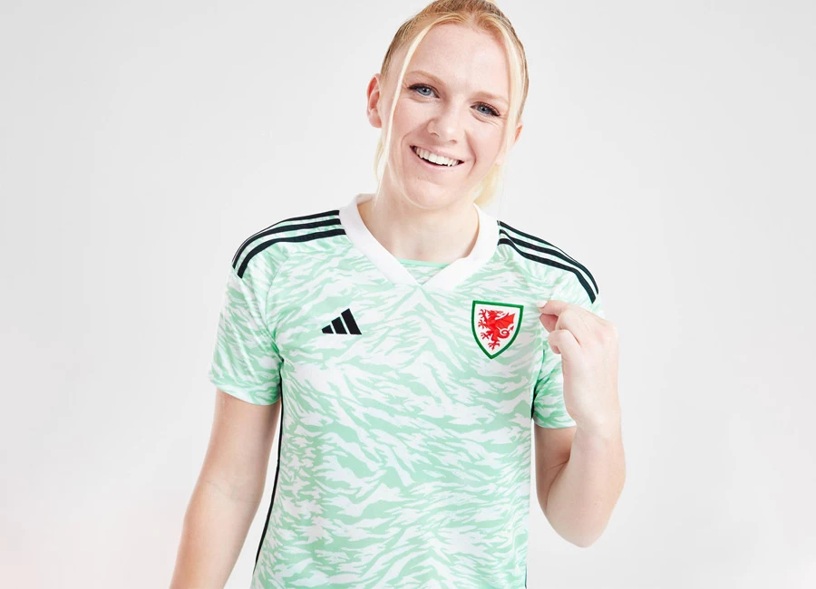 Wales 2023 Adidas Women's Away Shirt