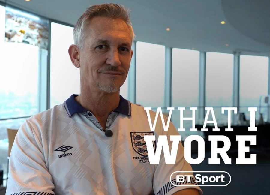 What I Wore: Gary Lineker #GaryLineker #Lineker #footballshirt #EnglishFootball