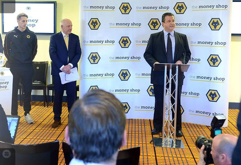 Wolverhampton Wanderers announce The Money Shop Sponsor Deal